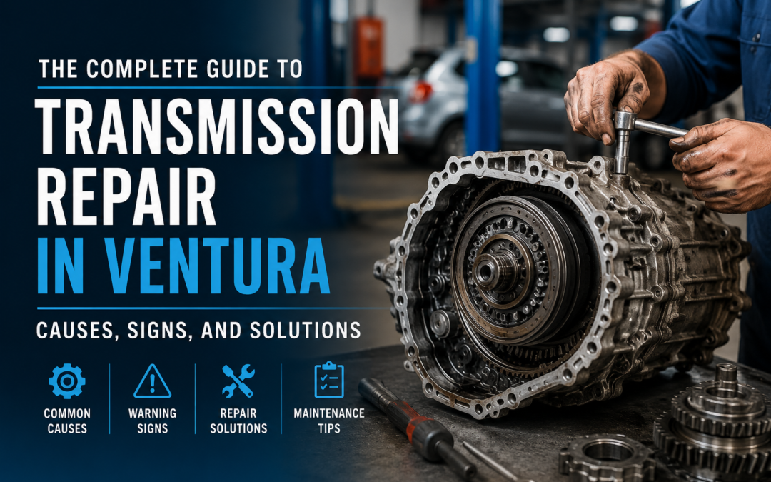 The Complete Guide to Transmission Repair in Ventura: Causes, Signs, & Solutions