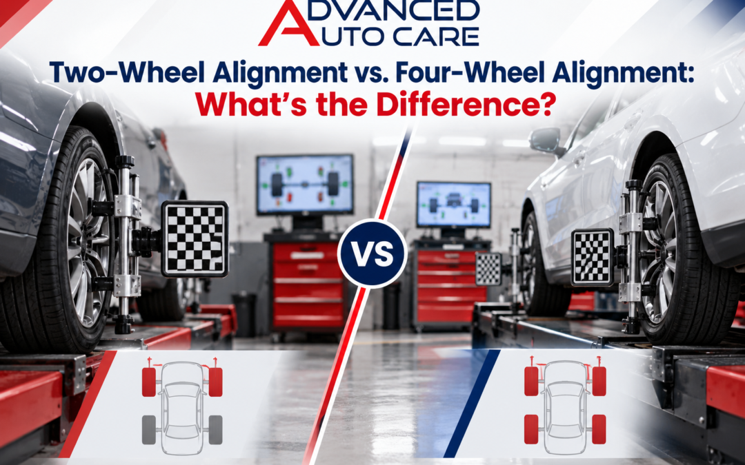 Two-Wheel Alignment vs. Four-Wheel Alignment
