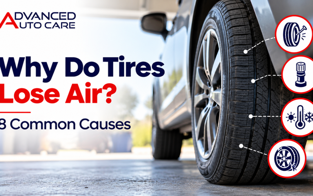 Why Do Tires Lose Air? 8 Common Causes 